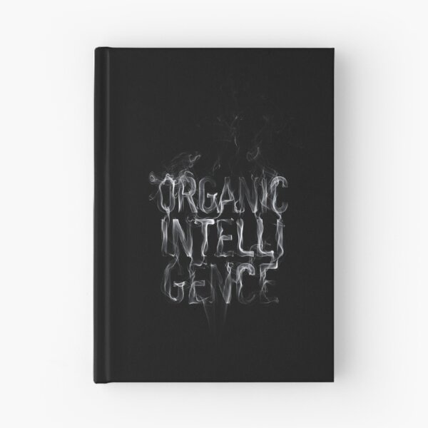 Item preview, Organic Intelligence Smoke Typography Tee designed and sold by cabana.space.