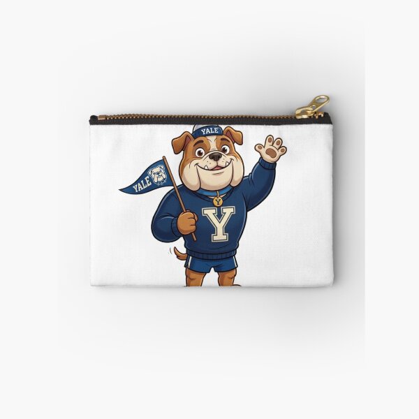 Item preview, Yale Bulldog Mascot Cartoon College Spirit designed and sold by ExploreAura Studio.