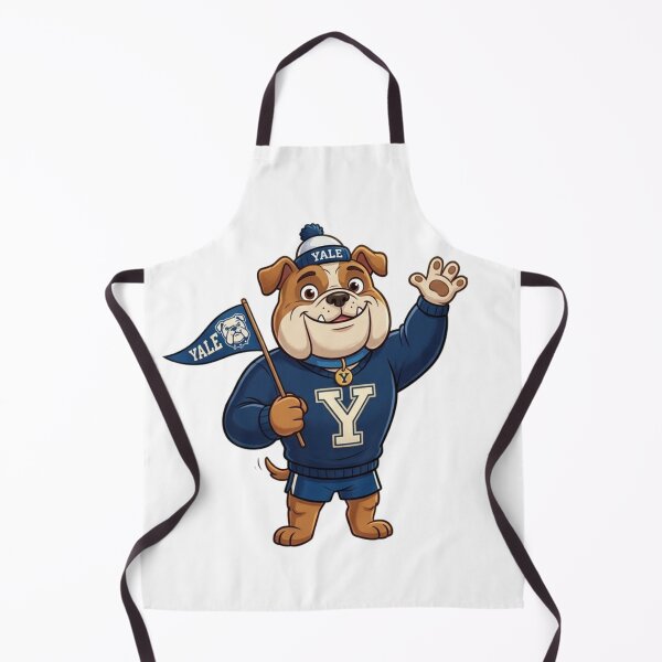 Item preview, Yale Bulldog Mascot Cartoon College Spirit designed and sold by ExploreAura Studio.