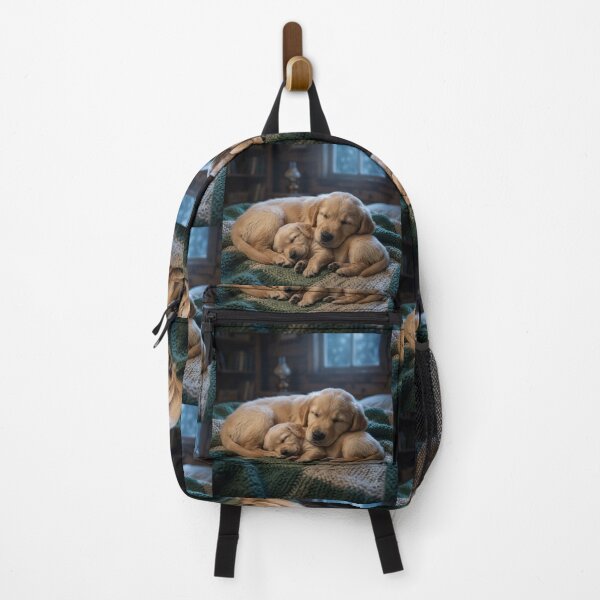 Item preview, Sleeping Golden Retriever Puppies. designed and sold by JoyNest = "The nest of joy".
