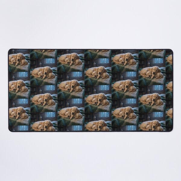 Item preview, ​Sleeping Golden Retriever Puppies. designed and sold by JoyNest = "The nest of joy".