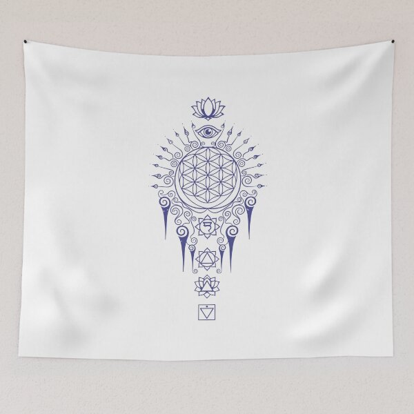 Item preview, Spirituality Sacred Geometry Lotus Flower Zen designed and sold by LuminOrb.