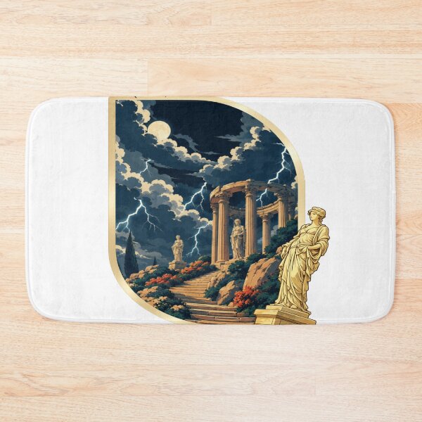 Item preview, RAY Olympus Storm | Greek Mythology Lightning Temple Aesthetic T-Shirt designed and sold by RAYapparel.
