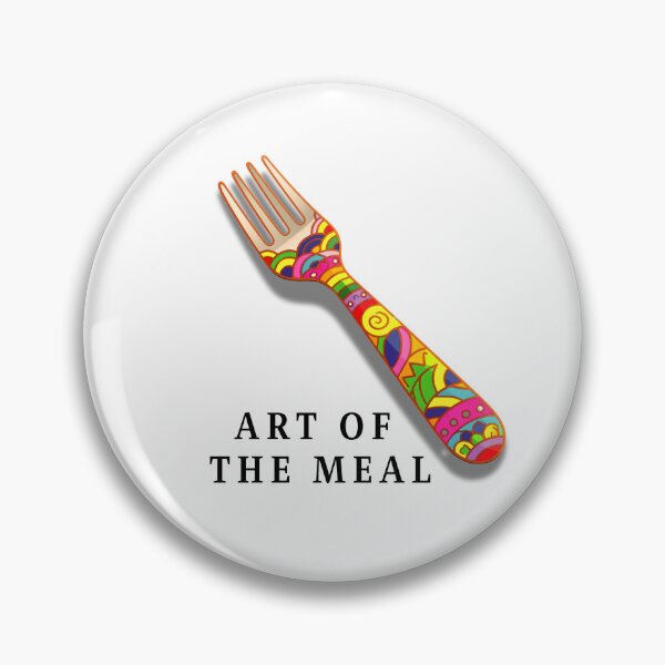 Item preview, Art of the Meal - Colorful Artistic Fork Illustration designed and sold by Inka Moon Design.