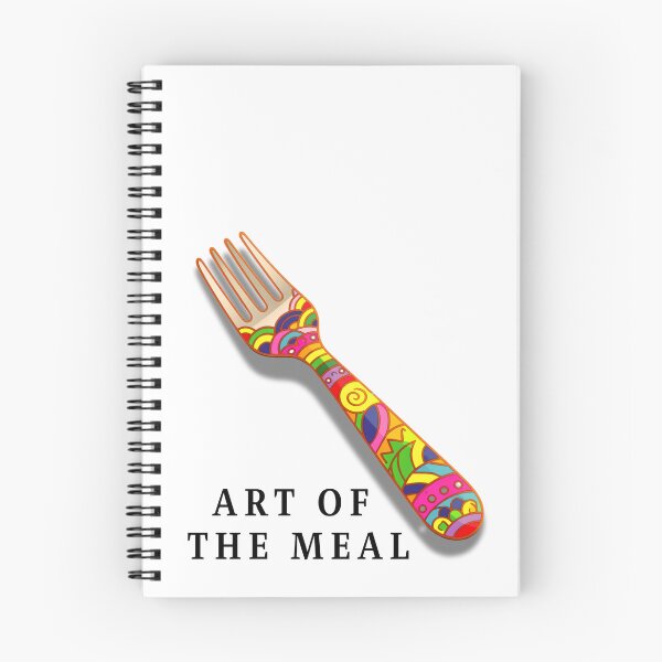 Item preview, Art of the Meal - Colorful Artistic Fork Illustration designed and sold by Inka Moon Design.