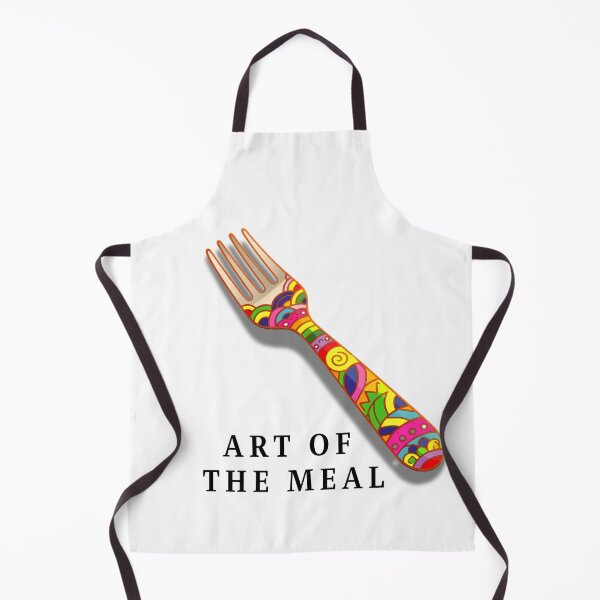 Item preview, Art of the Meal - Colorful Artistic Fork Illustration designed and sold by Inka Moon Design.