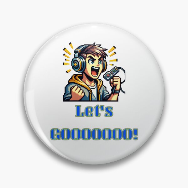 Item preview, Gamer Let's Go T-shirt designed and sold by FreakNRetro.