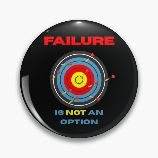 Item preview, Failure is Not an Option Motivational Design for Athletes designed and sold by ByDanielDesigns.