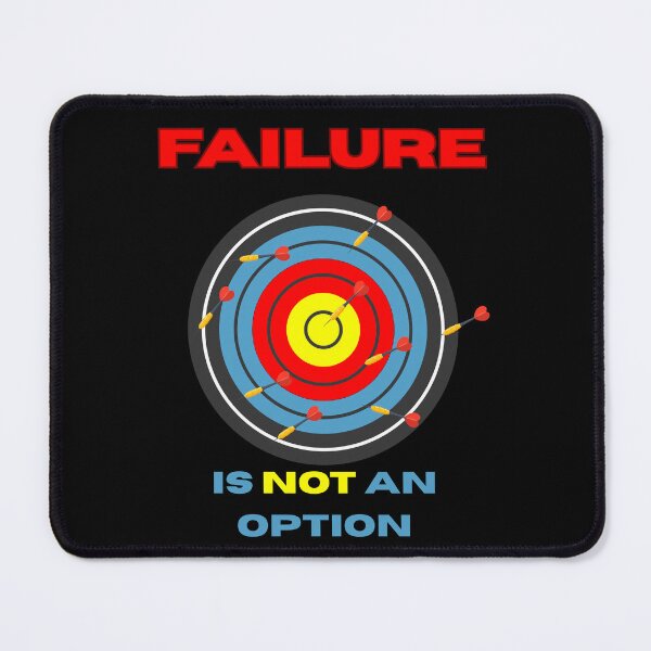 Item preview, Failure is Not an Option Motivational Design for Athletes designed and sold by ByDanielDesigns.