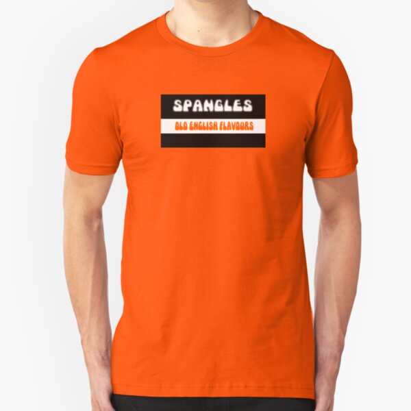 Old English Spangles 1970s retro boiled sweets Slim Fit T-Shirt
