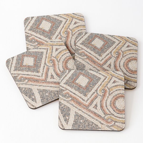 Item preview, Ancient Roman Mosaic Geometric Spiral Artwork designed and sold by Amitphotos.