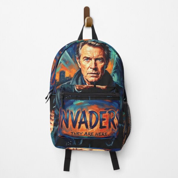 Item preview, The Invaders Retro Sci-Fi Series Alien Invasion David Vincent Tribute Art TV Show Poster designed and sold by Art's Diner.