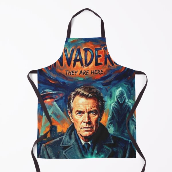 Item preview, The Invaders Retro Sci-Fi Series Alien Invasion David Vincent Tribute Art TV Show Poster designed and sold by Art's Diner.