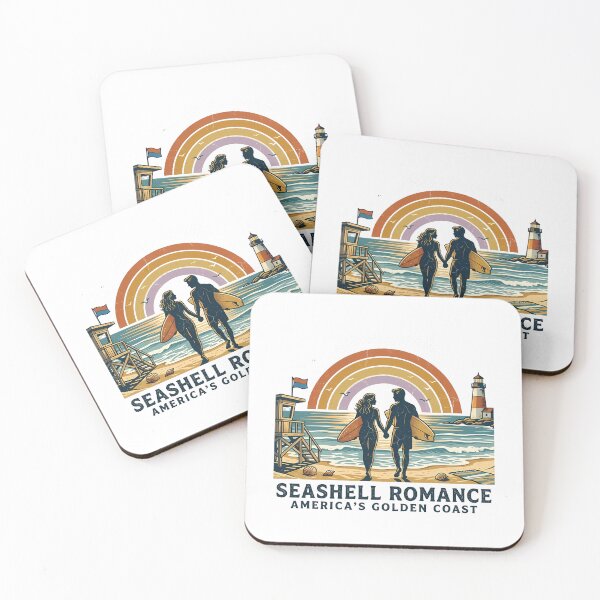 Item preview, Surf Couple Anniversary Beach Trip Gift for Couples designed and sold by OliviaHayesArt.