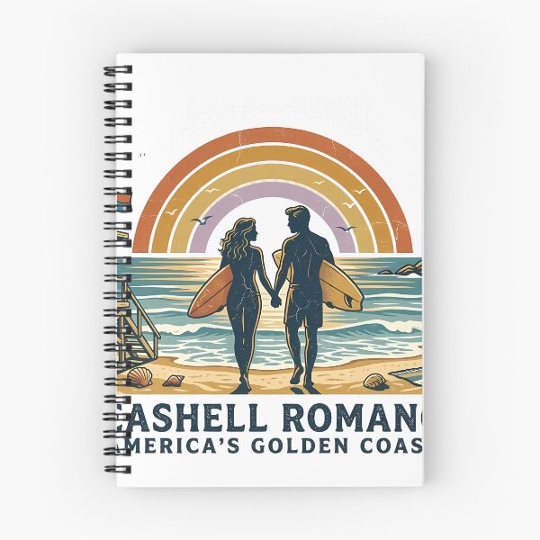 Item preview, Surf Couple Anniversary Beach Trip Gift for Couples designed and sold by OliviaHayesArt.