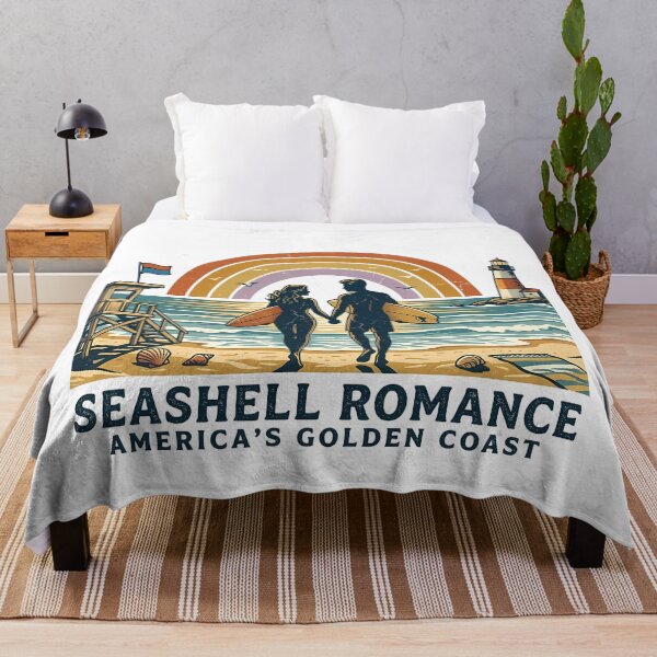 Item preview, Surf Couple Anniversary Beach Trip Gift for Couples designed and sold by OliviaHayesArt.
