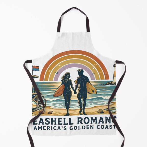 Item preview, Surf Couple Anniversary Beach Trip Gift for Couples designed and sold by OliviaHayesArt.