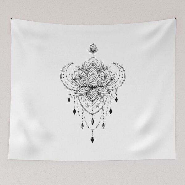 Item preview, Spirituality Meditation Sacred Geometry Lotus designed and sold by LuminOrb.