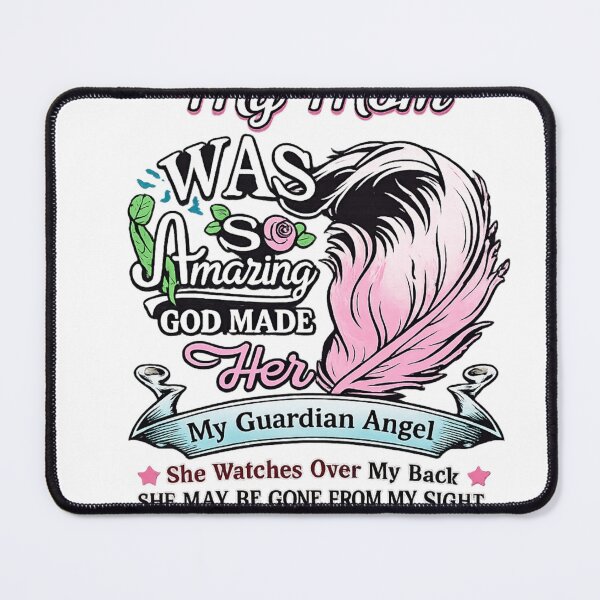 Item preview, My Mom Guardian Angel Memorial Design designed and sold by ⭐ AURA STUDIO.