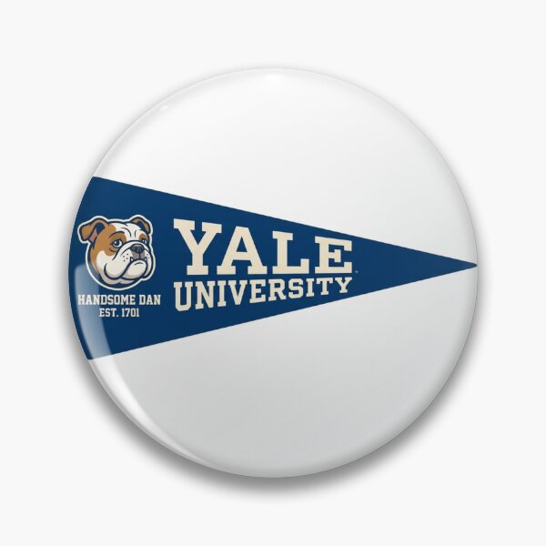 Item preview, Yale University Handsome Dan Pennant Vintage designed and sold by ExploreAura Studio.