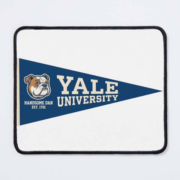 Item preview, Yale University Handsome Dan Pennant Vintage designed and sold by ExploreAura Studio.