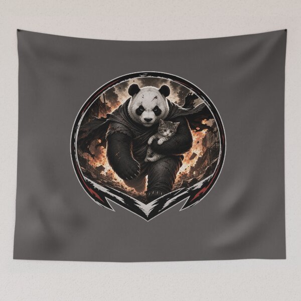Item preview, panda/cat father designed and sold by @jon.