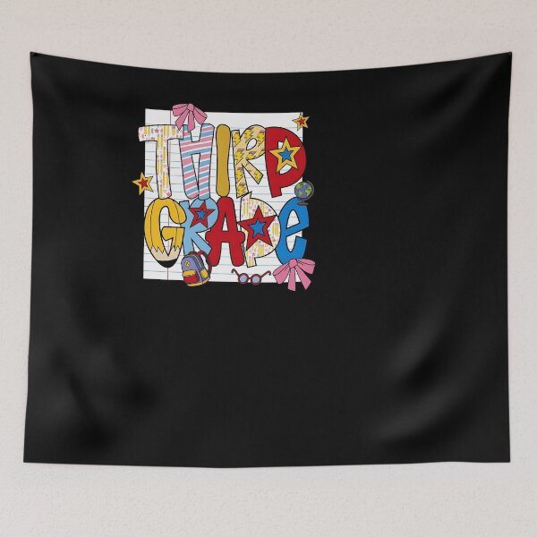 Item preview, Retro Third Grade Back To School Kids Teacher designed and sold by KroghDs.