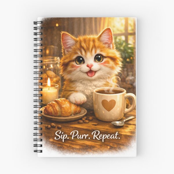 Item preview, Sip. Purr. Repeat. designed and sold by Peace,love,andbeaches.