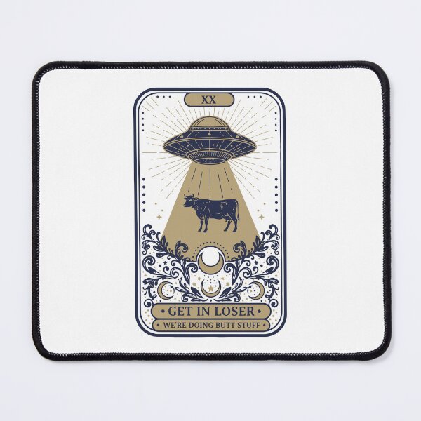 Item preview, Funny Meme Get In Loser Butt Stuff Tarot Card designed and sold by LuminOrb.