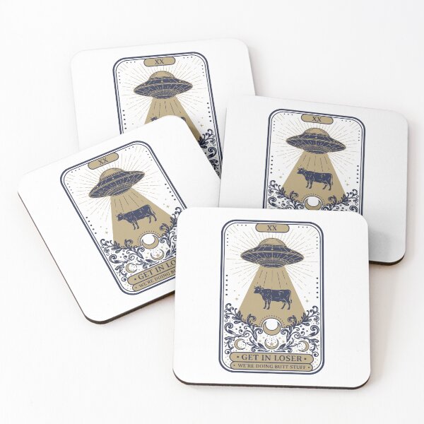 Item preview, Funny Meme Get In Loser Butt Stuff Tarot Card designed and sold by LuminOrb.