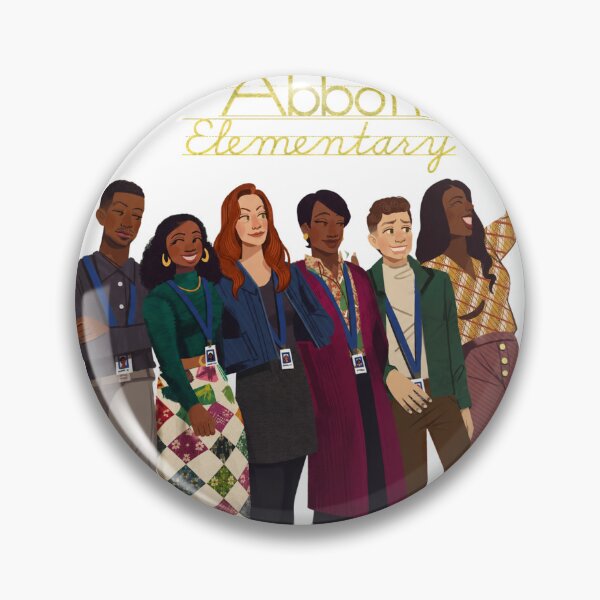 Item preview, Abbott Elementary designed and sold by BlockyBeasts.