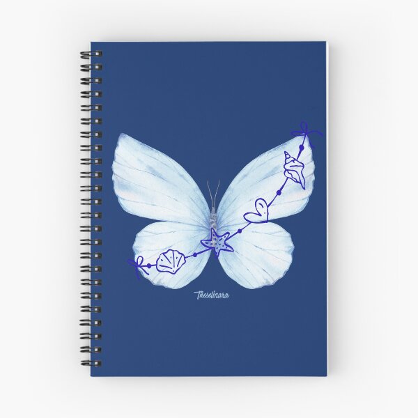 Item preview, Blue Butterfly and Shells - Coastal Dream designed and sold by Theselinara.