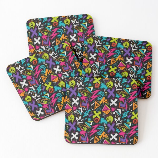 Item preview, Neon Graffiti Pattern designed and sold by Thor-stone.
