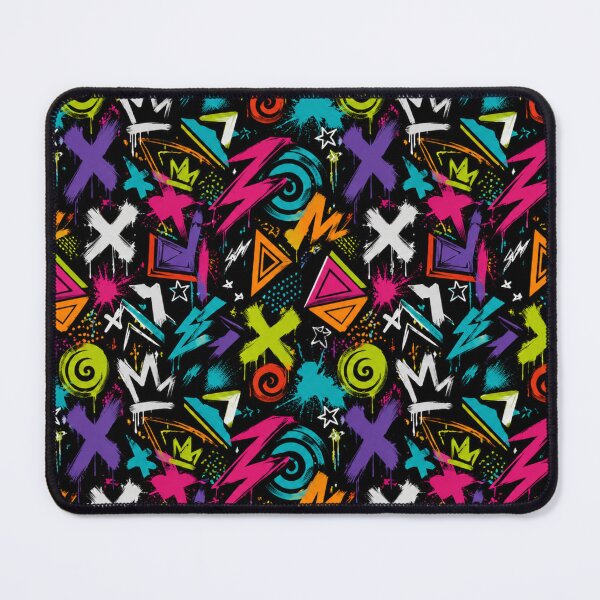 Item preview, Neon Graffiti Pattern designed and sold by Thor-stone.