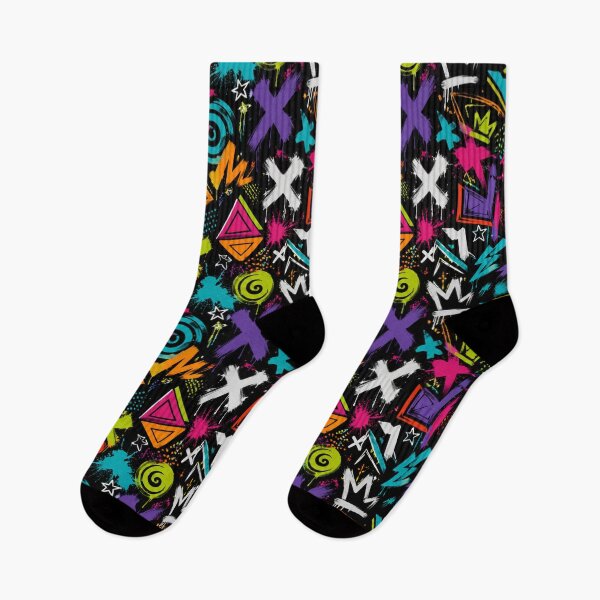 Item preview, Neon Graffiti Pattern designed and sold by Thor-stone.
