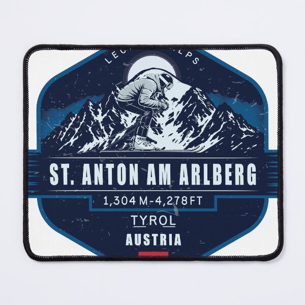 Item preview, St. Anton am Arlberg Austria Vintage Ski Resort Badge designed and sold by Vale150.