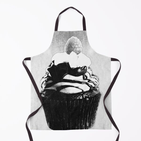 Item preview, Dark Chocolate Cupcake Raspberry Illustration designed and sold by Ghoul Enterprises.