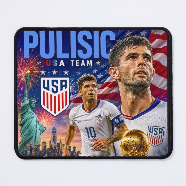 Item preview, 2026 FIFA WORLD CUP - Christian Pulisic - Country Roads - Take Me Home designed and sold by DBM Photo Art 1.