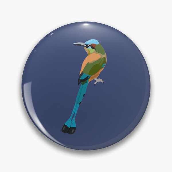Item preview, Turquoise Browed Motmot designed and sold by BDBirds.