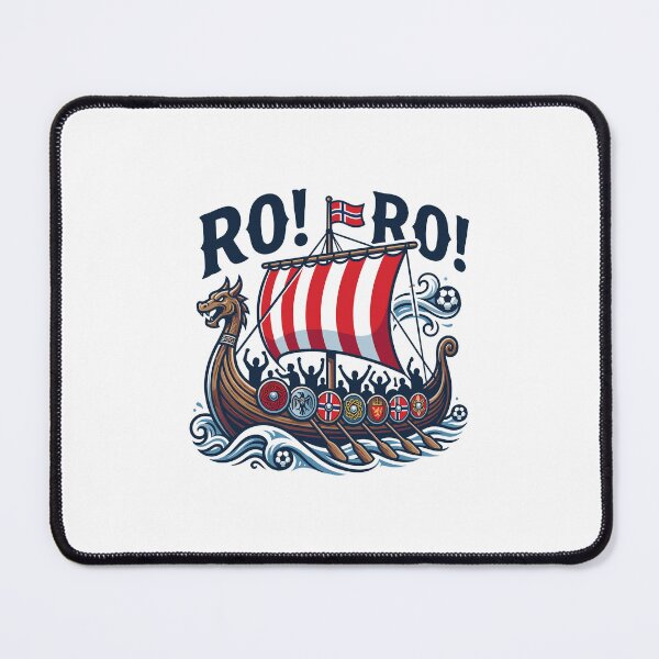 Item preview, RO! RO! Norway Viking Football  designed and sold by ZaraKerry.