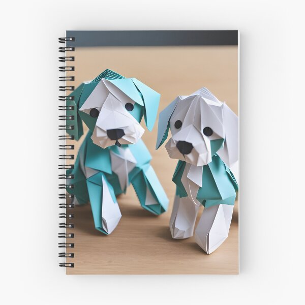 Item preview, Origami Art - Sweet Cockerpoo Puppy Duo designed and sold by ArtfulFolds.