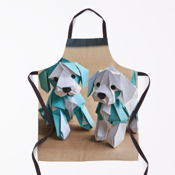 Item preview, Origami Art - Sweet Cockerpoo Puppy Duo designed and sold by ArtfulFolds.