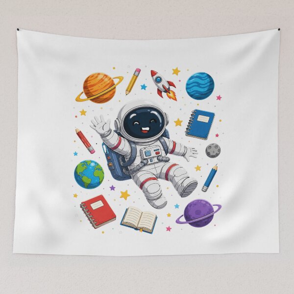 Item preview, Cute Astronaut Back to School Space School Supplies Kids Design designed and sold by arabiw.