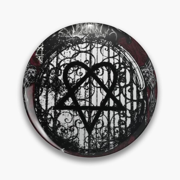 Item preview, Gothic heartagram designed and sold by Tribalgothss.