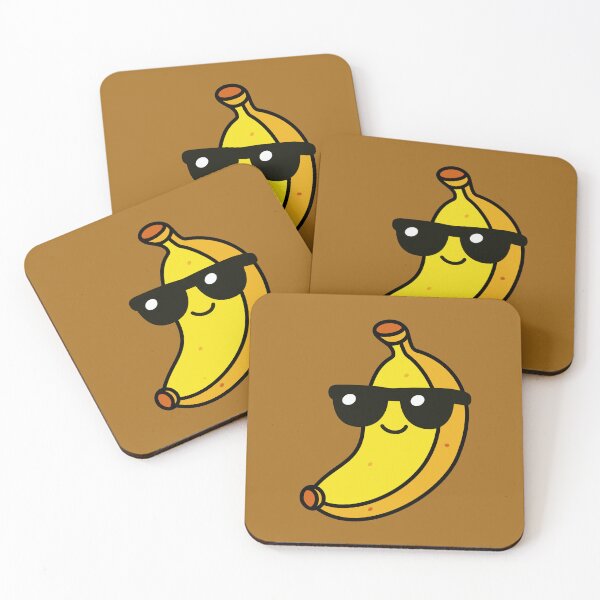 Item preview, Cool Banana with Sunglasses | Cute Kawaii Banana Cartoon | Funny Fruit Illustration designed and sold by Rush2Buy.