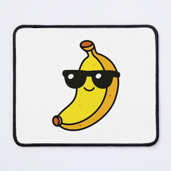 Item preview, Cool Banana with Sunglasses | Cute Kawaii Banana Cartoon | Funny Fruit Illustration designed and sold by Rush2Buy.