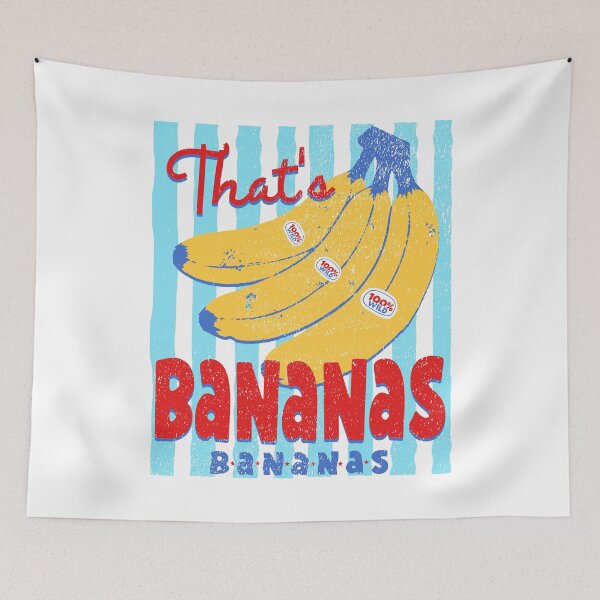 Item preview, That's Bananas B A N A N A S Funny Banana Design designed and sold by EthosWear.