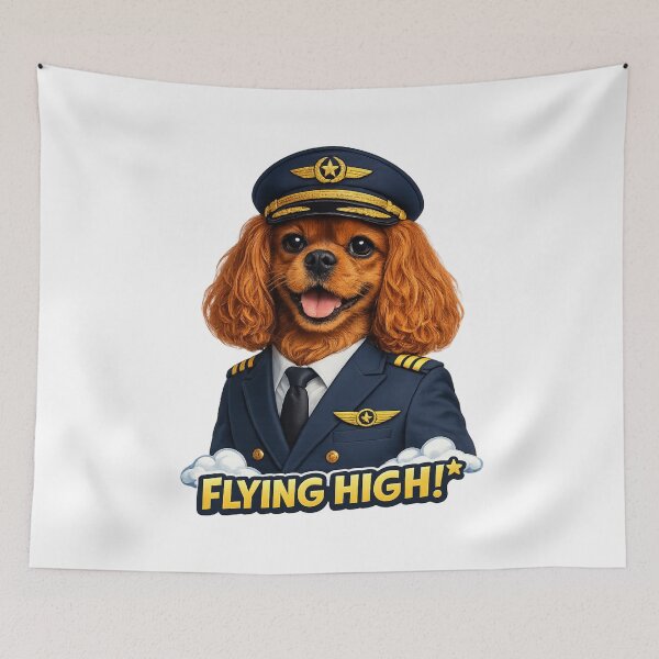 Item preview, Pilot, Flying High! Ruby Cavalier designed and sold by SpottyRainbow.