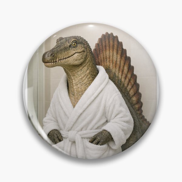 Item preview, Cozy Bathrobe Spinosaurus designed and sold by Sillytoe.