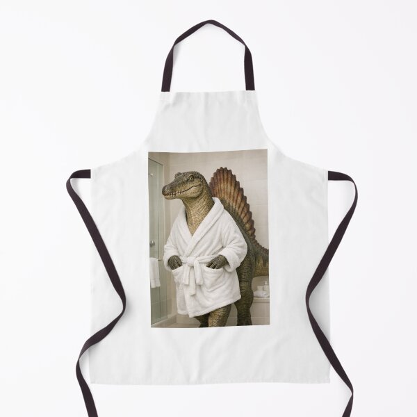 Item preview, Cozy Bathrobe Spinosaurus designed and sold by Sillytoe.